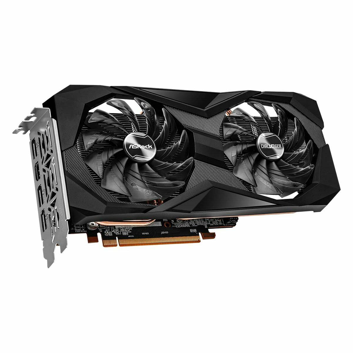 Tarjeta Gráfica ASRock Challenger RX6600 AMD Radeon RX 6600 8 GB GDDR6