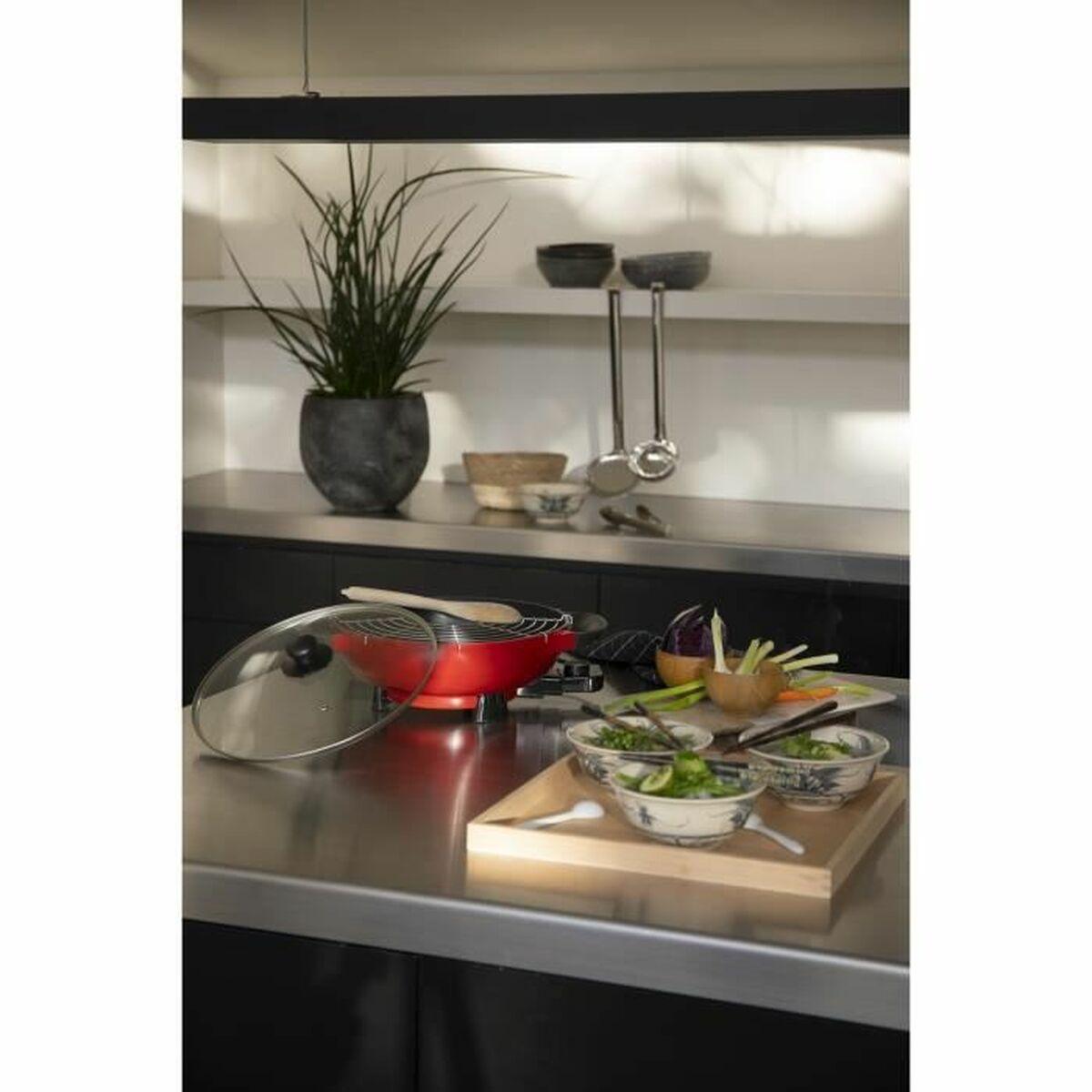 Sartén Wok Livoo Doc128a 1500 W Negro Metal