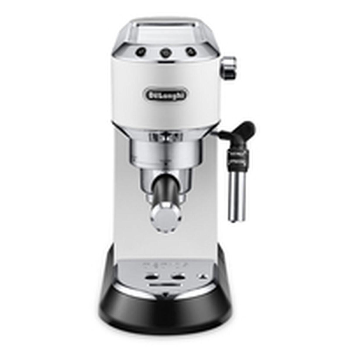 Cafetera Express de Brazo DeLonghi EC 685.W 1300 W Blanco Negro Plateado 1300 W 15 bar 1,1 L