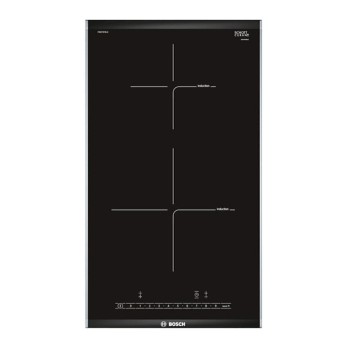 Placa de Inducción BOSCH PIB375FB1E 30 cm (2 Zonas de Cocción)