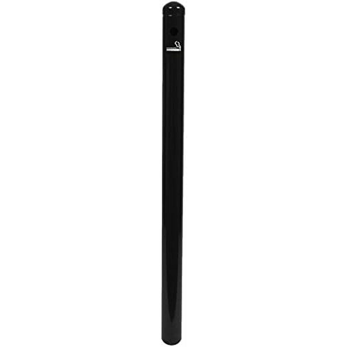 Cenicero Securit Poste Acero Inoxidable Negro 100,5 x 6,8 x 6,8 cm