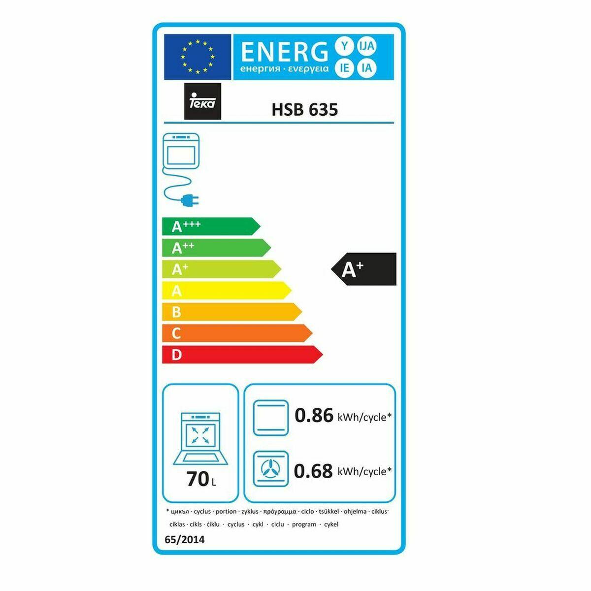 Horno Multifunción Teka HSB 635 2500 W 70 L