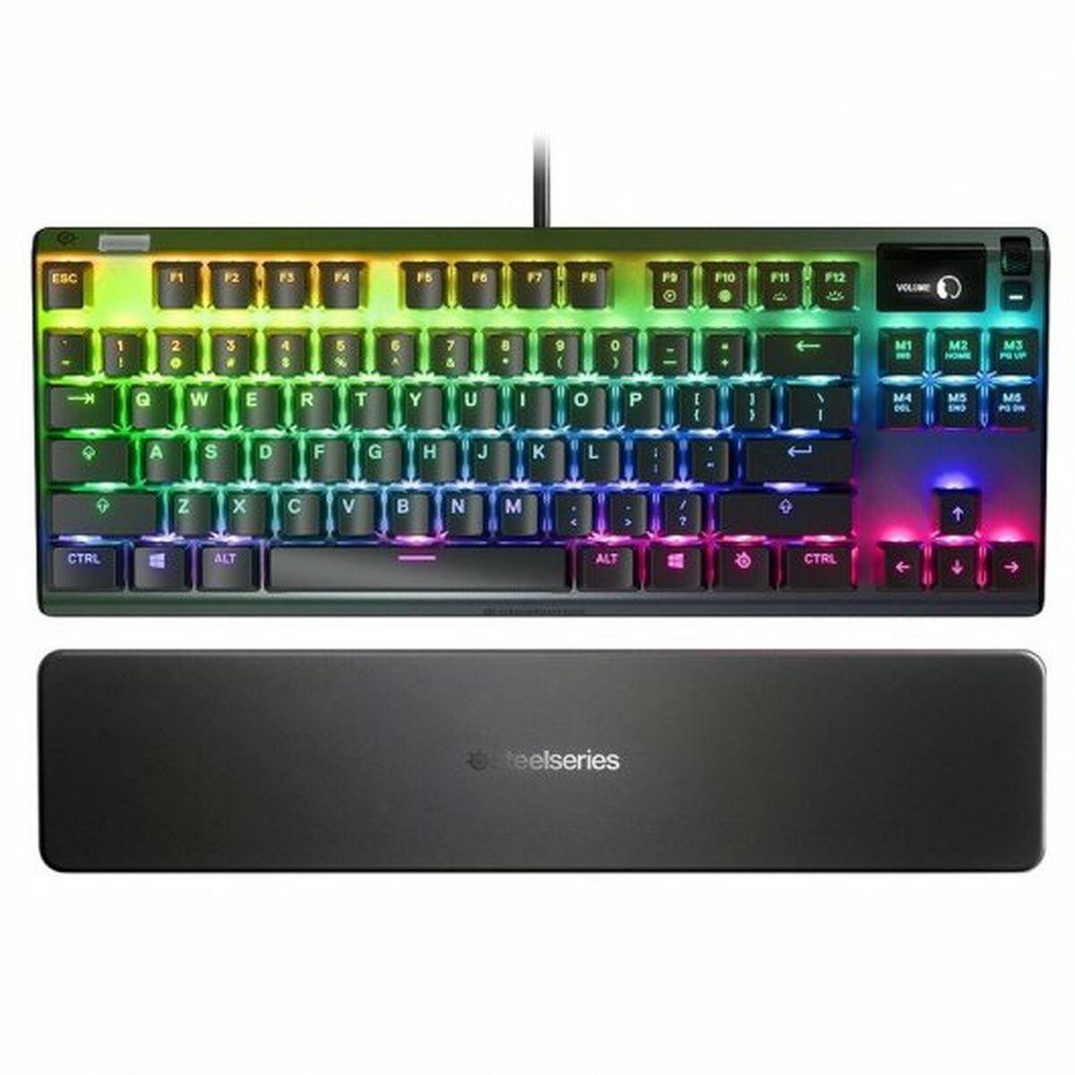 Teclado Gaming SteelSeries Apex Pro TKL Negro Qwerty Español Qwerty US