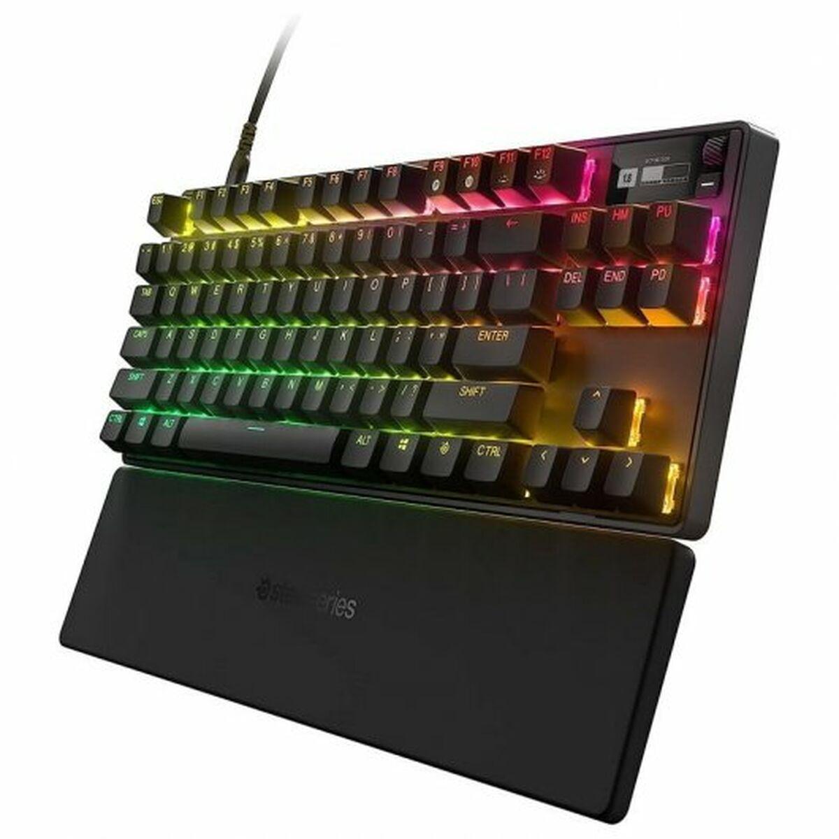 Teclado Gaming SteelSeries Apex Pro TKL Negro Qwerty Español Qwerty US