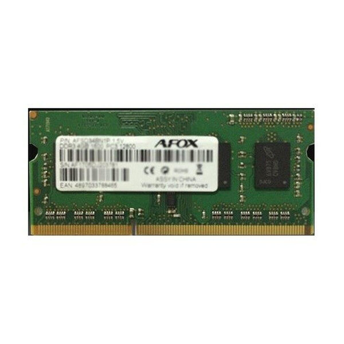 Memoria RAM Afox AFSD34BN1P DDR3 4 GB