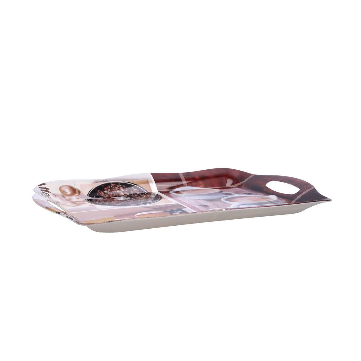 Bandeja de desayuno Quid Habitat Multicolor Plástico 36 x 27 x 2,2 cm