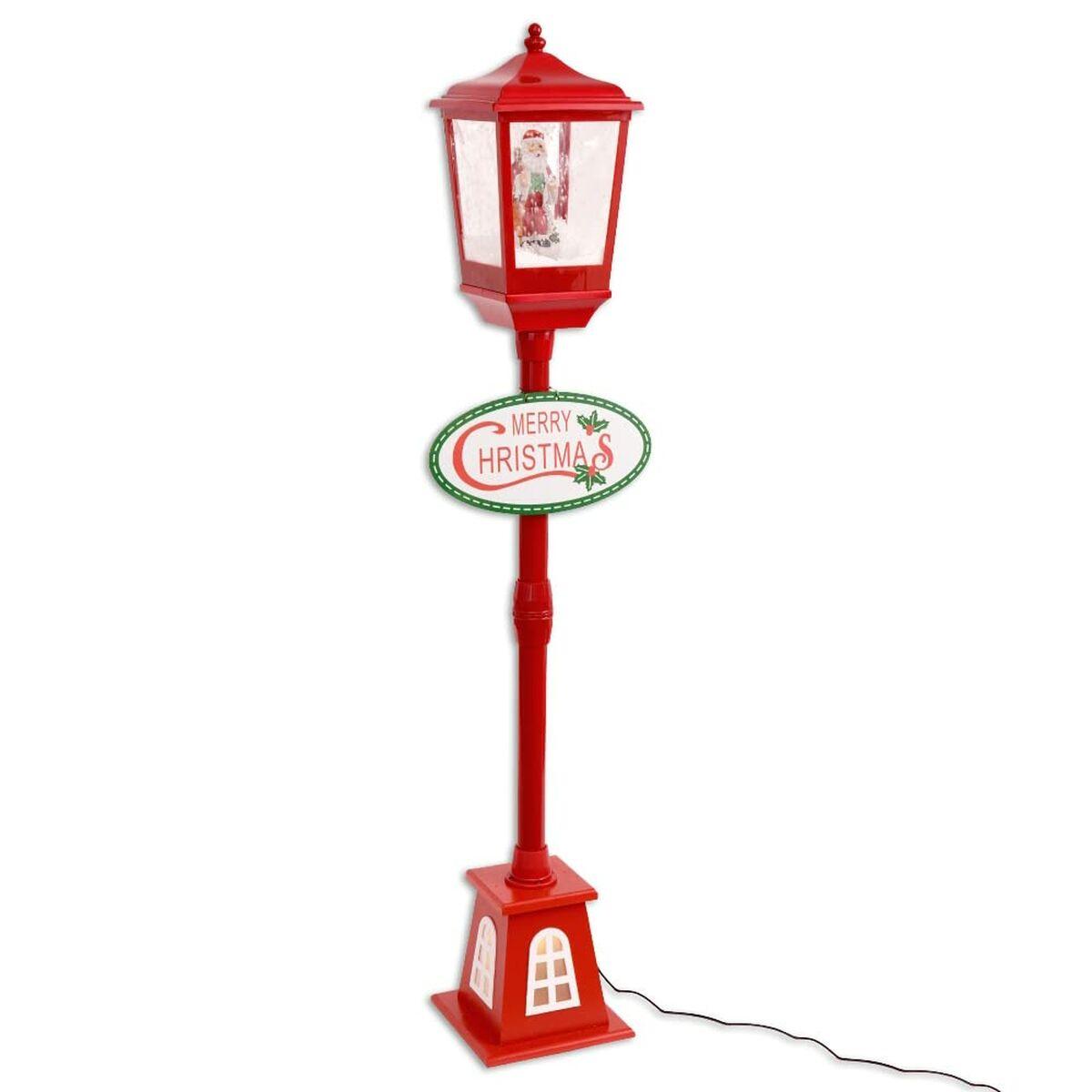 Adorno Navideño Rojo Multicolor Madera Resina Navidad 135 cm