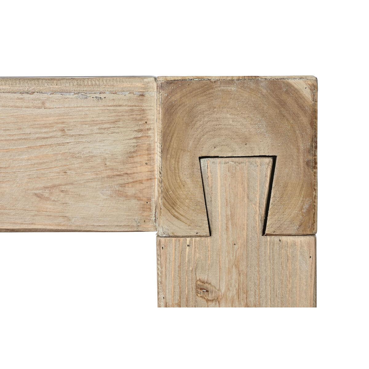 Mesa de Comedor Home ESPRIT Natural Abeto Madera MDF 220 x 90 x 76 cm