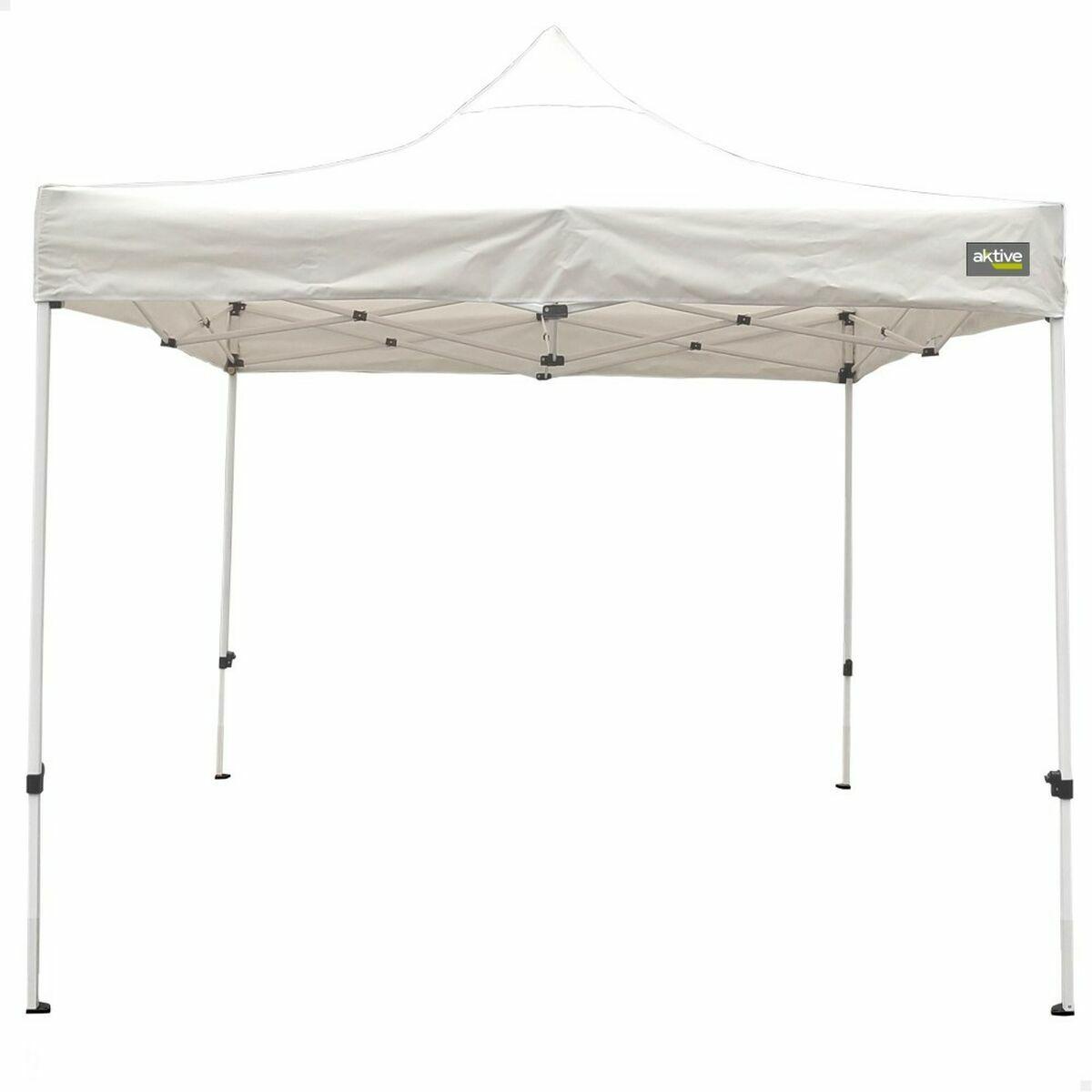 Cenador Colorbaby Plegable Altura ajustable Acero 300 x 300 x 220 cm