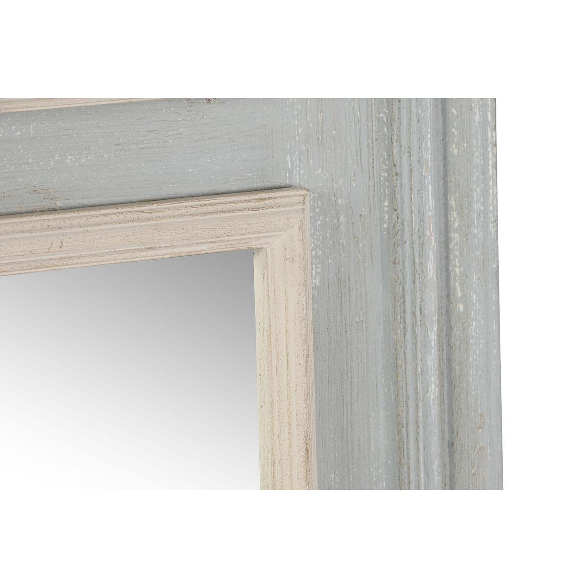 Espejo de pared Home ESPRIT Blanco Gris Natural 150 x 5 x 90 cm