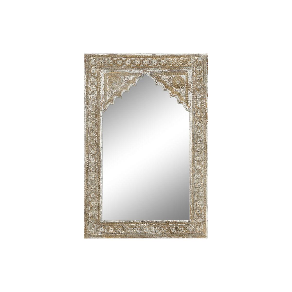 Espejo de pared Home ESPRIT Marrón Madera 61 x 4 x 92 cm