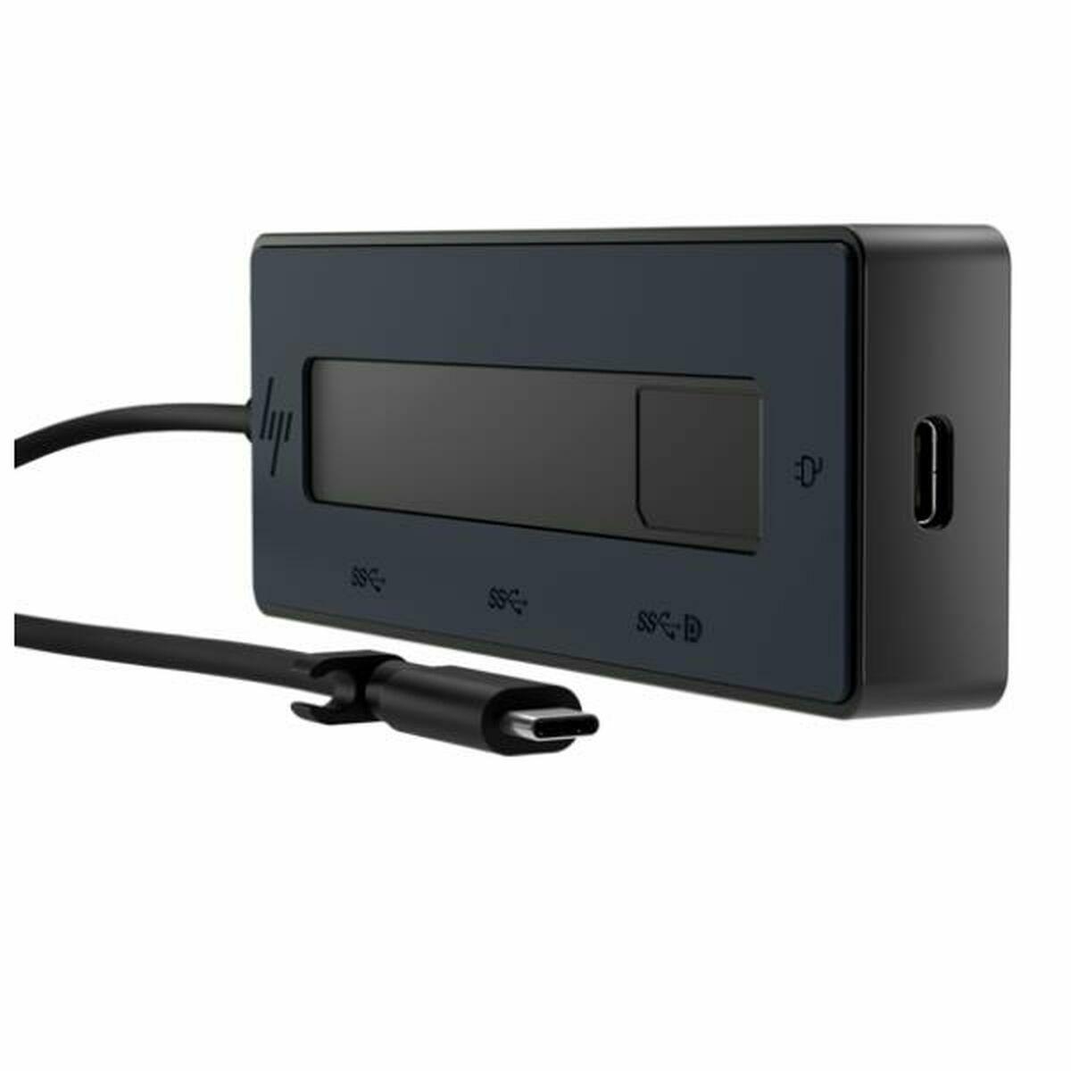 Hub USB HP 6G842AA Negro 65 W