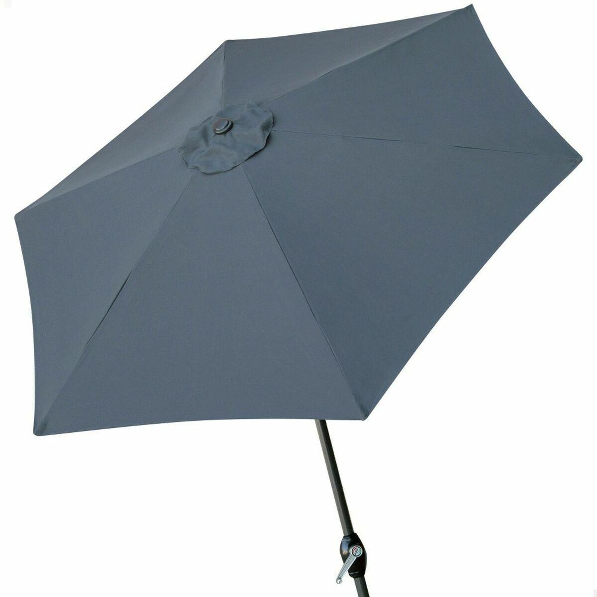 Parasol Aktive Antracita Ø 3,8 cm 300 cm Aluminio
