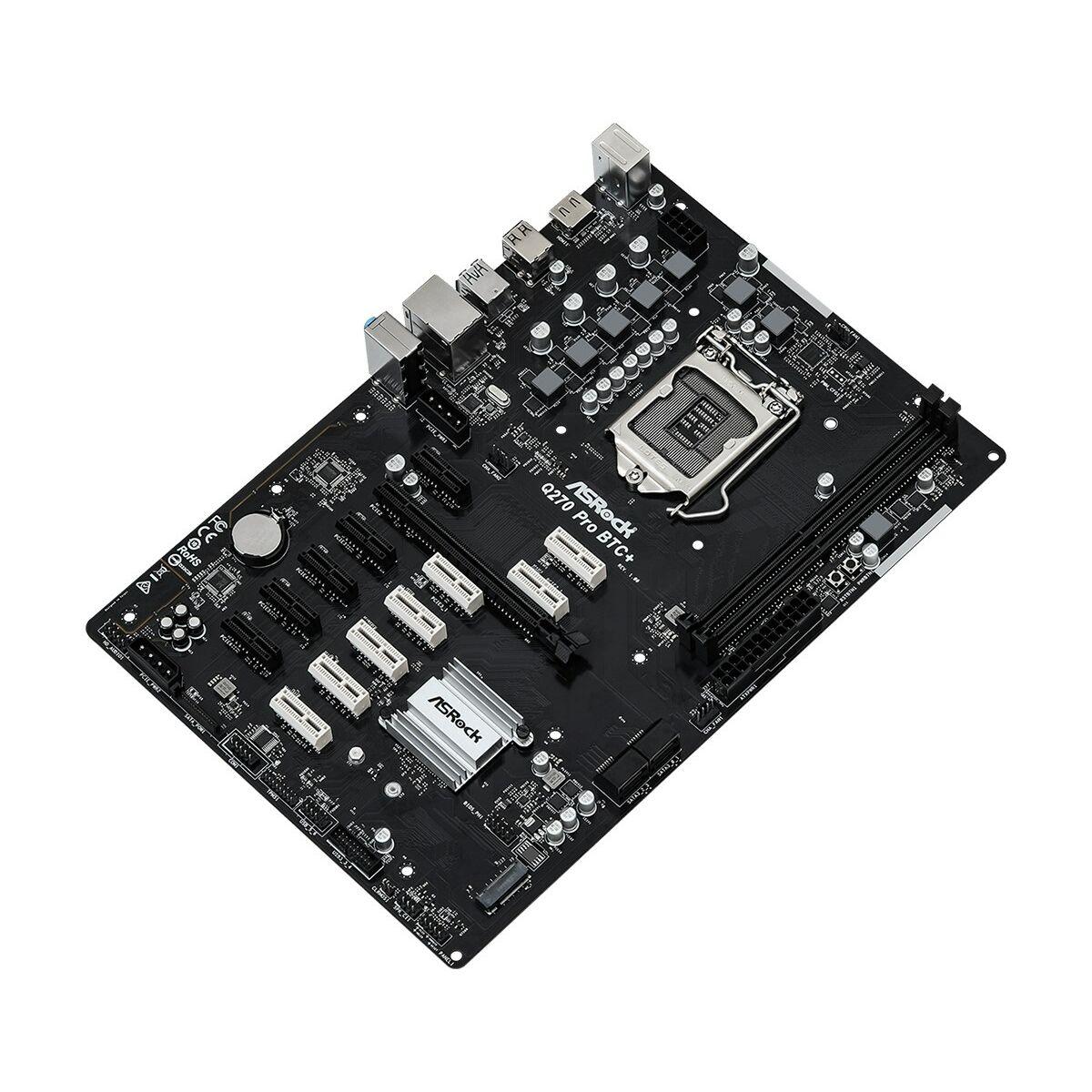 Placa Base ASRock Q270 Pro BTC+ LGA 1151 INTEL Q270