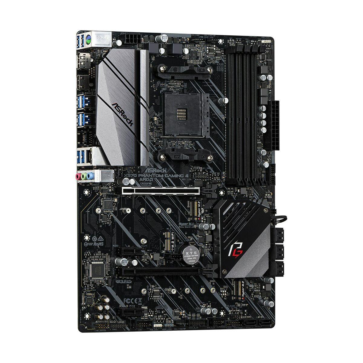 Placa Base ASRock X570 Phantom Gaming 4 AMD X570 AMD AM4