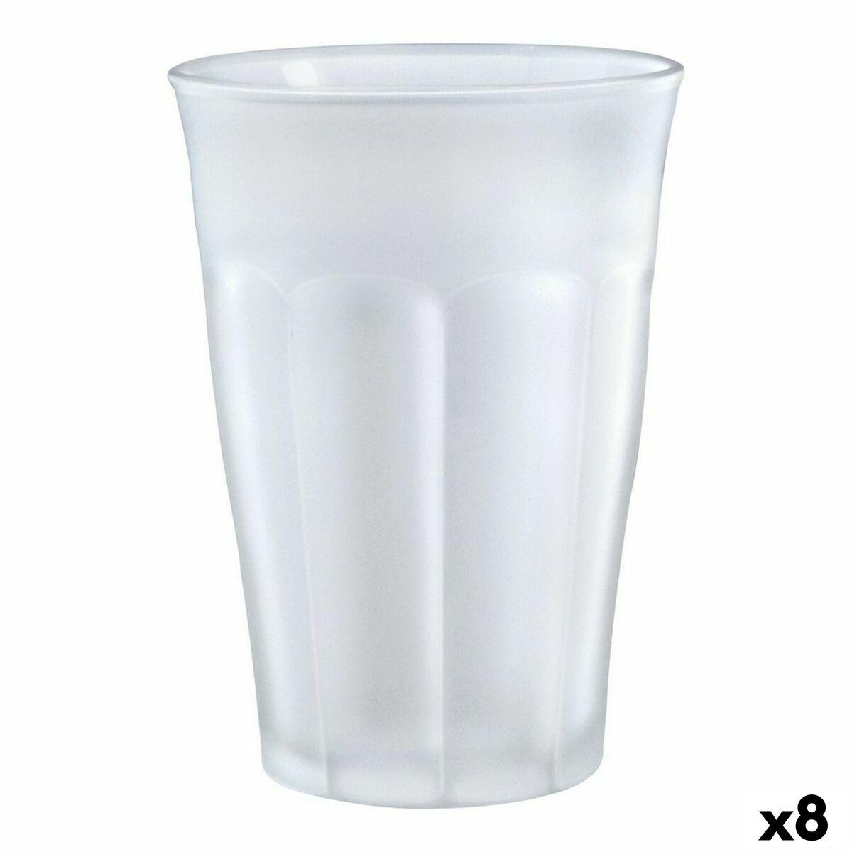 Set de Vasos Duralex Picardie Cristal Templado 6 Piezas 360 ml (8 Unidades)
