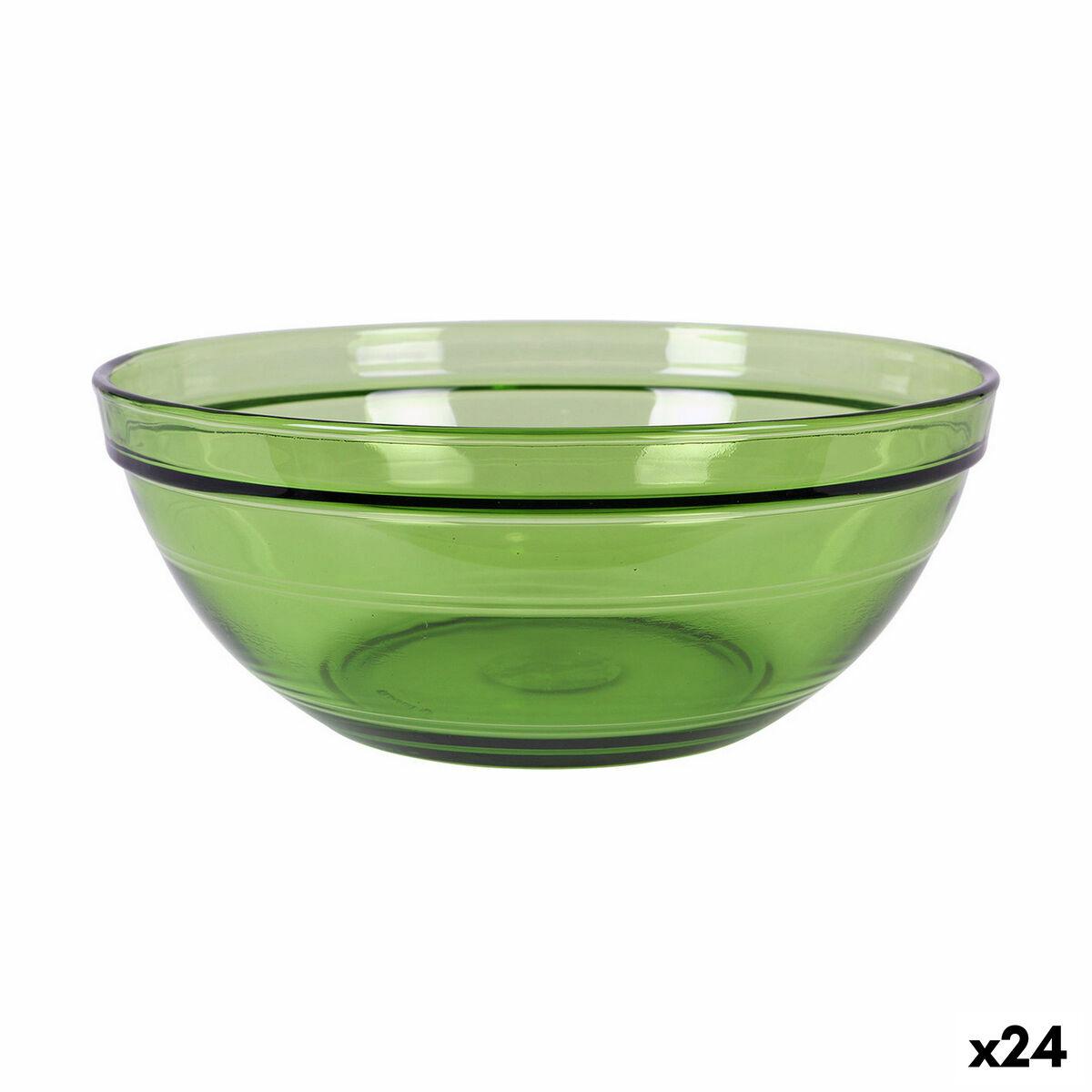 Ensaladera Duralex Lys 1,6 L Verde (24 Unidades)