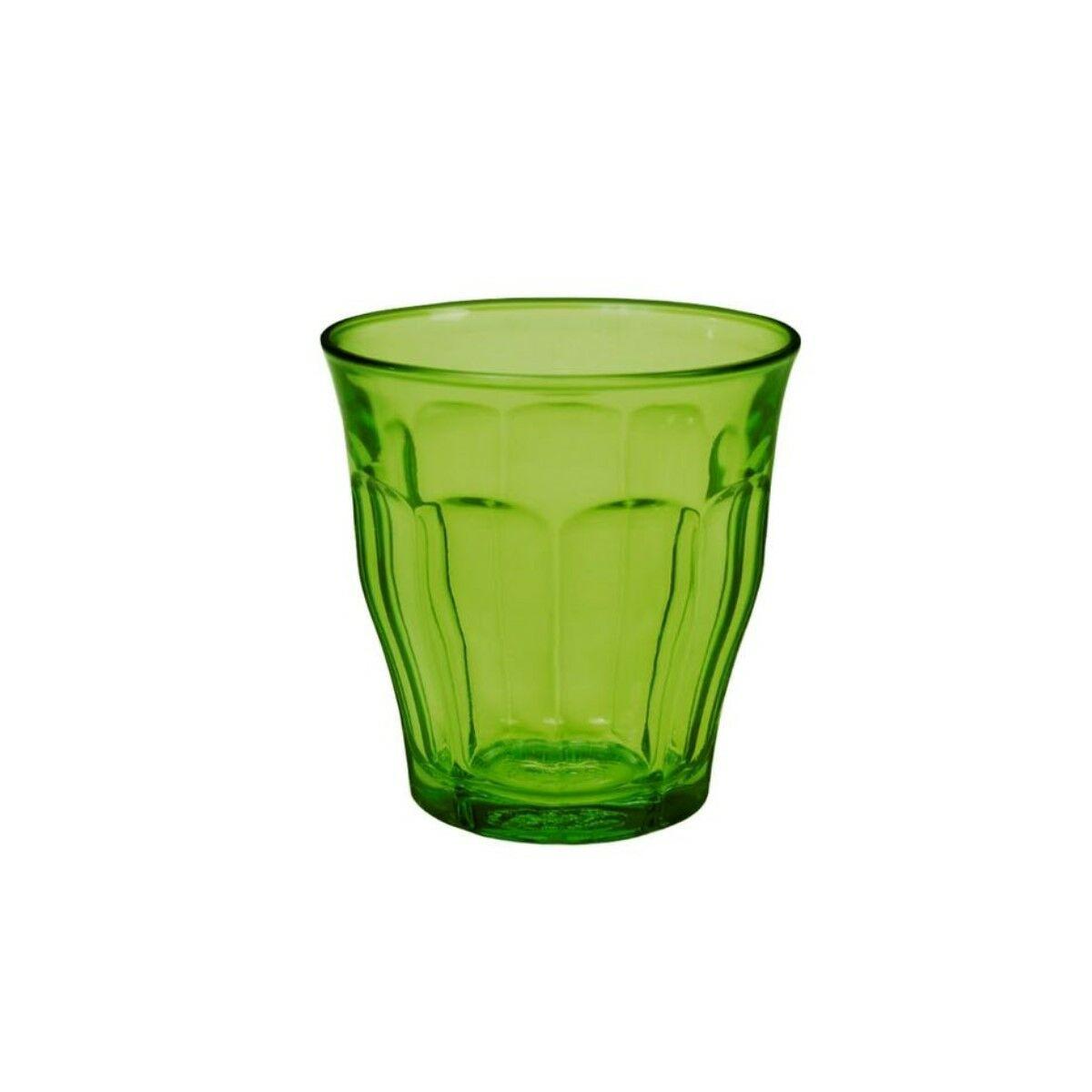 Set de Vasos Duralex Picardie Verde 4 Piezas 250 ml (12 Unidades)