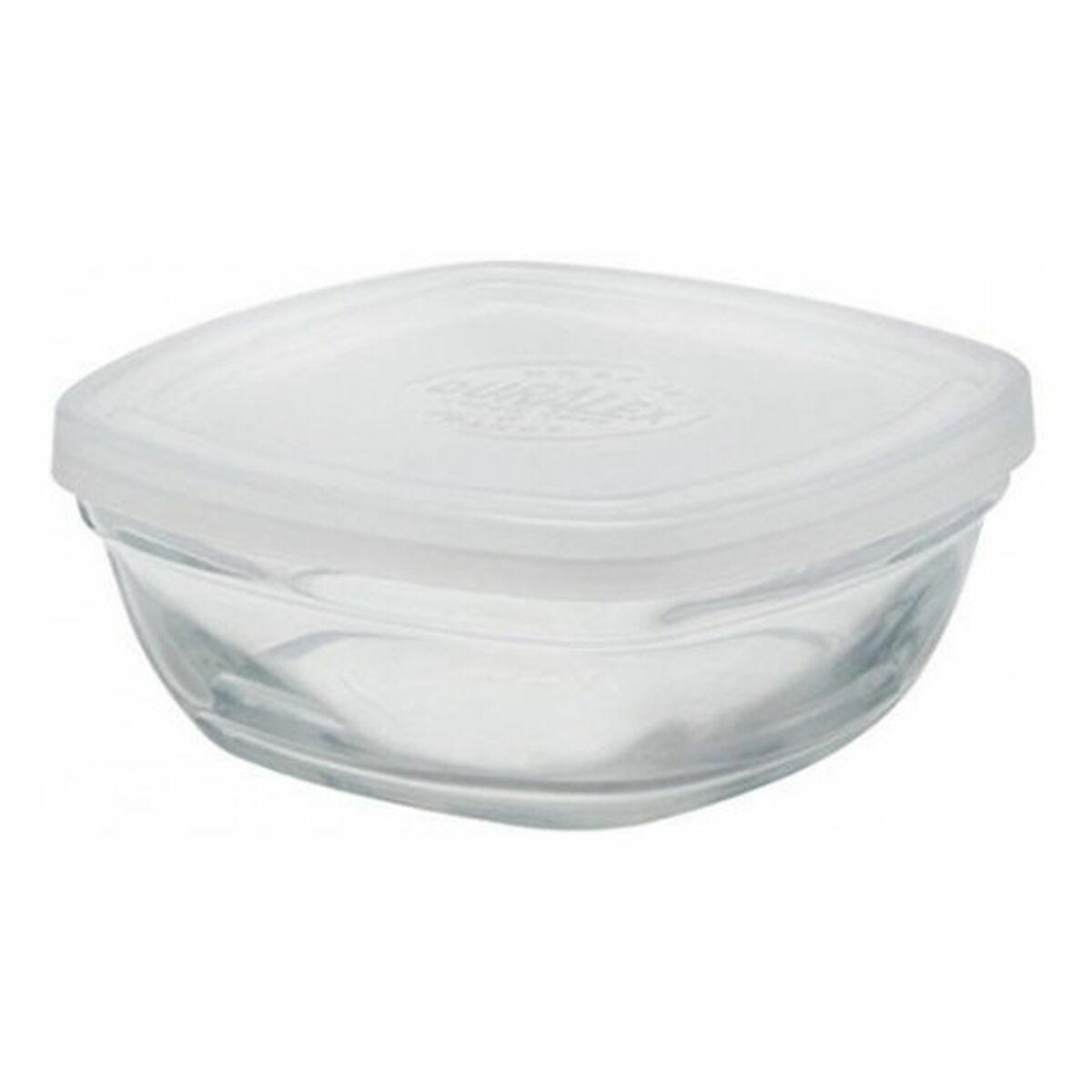 Fiambrera Cuadrada con Tapa Duralex FreshBox Transparente 150 ml (12 Unidades)