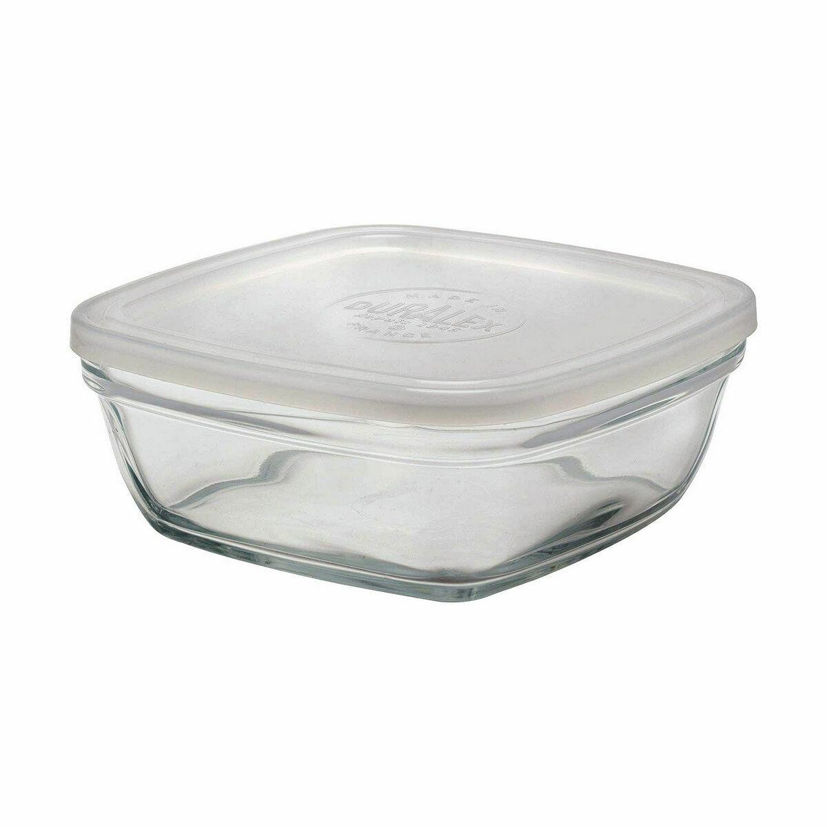 Fiambrera Cuadrada con Tapa Duralex FreshBox 1,15 L 17 x 17 x 7 cm (8 Unidades)  