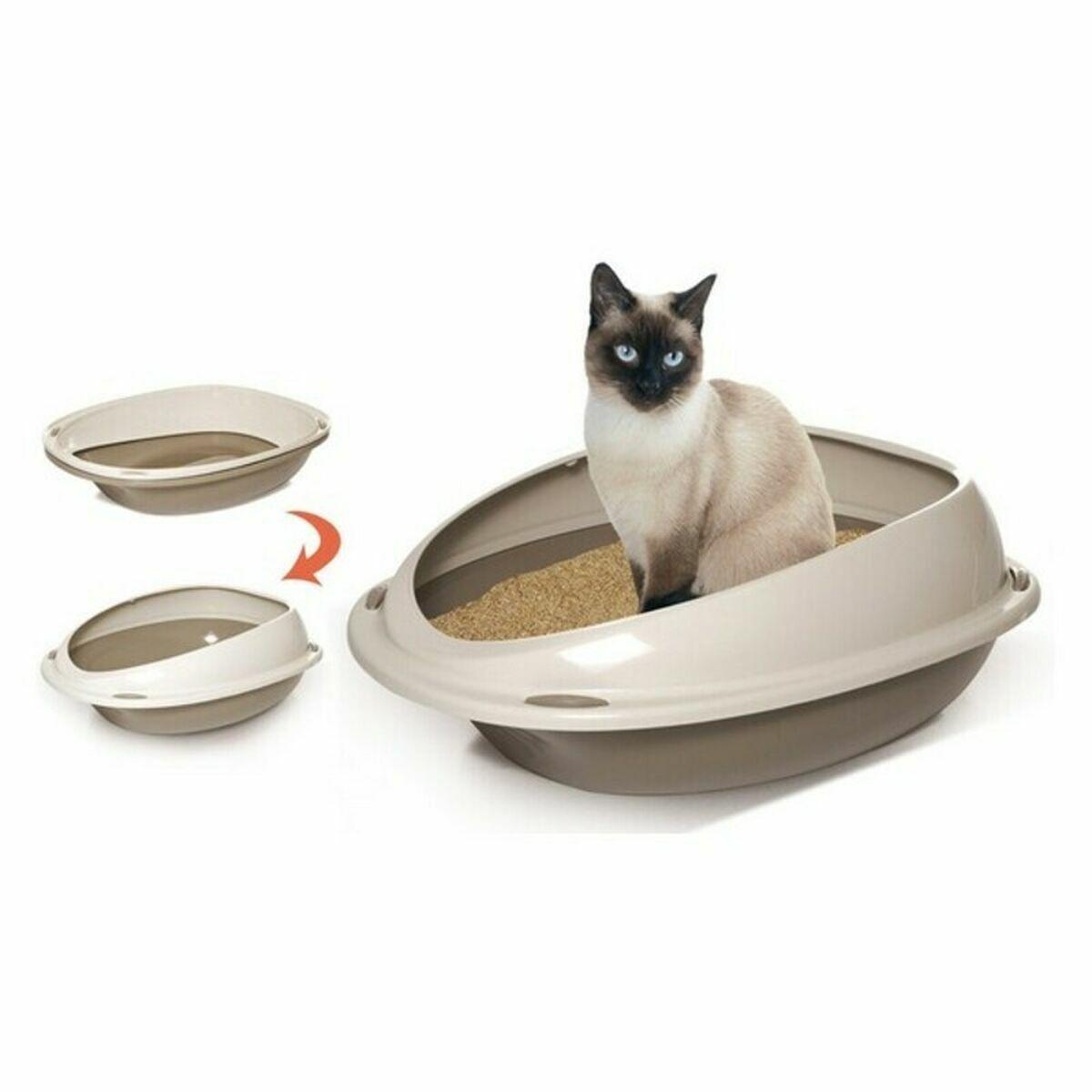Arenero para Gatos Georplast GP10530 45 x 36 x 15 cm (7 Unidades)