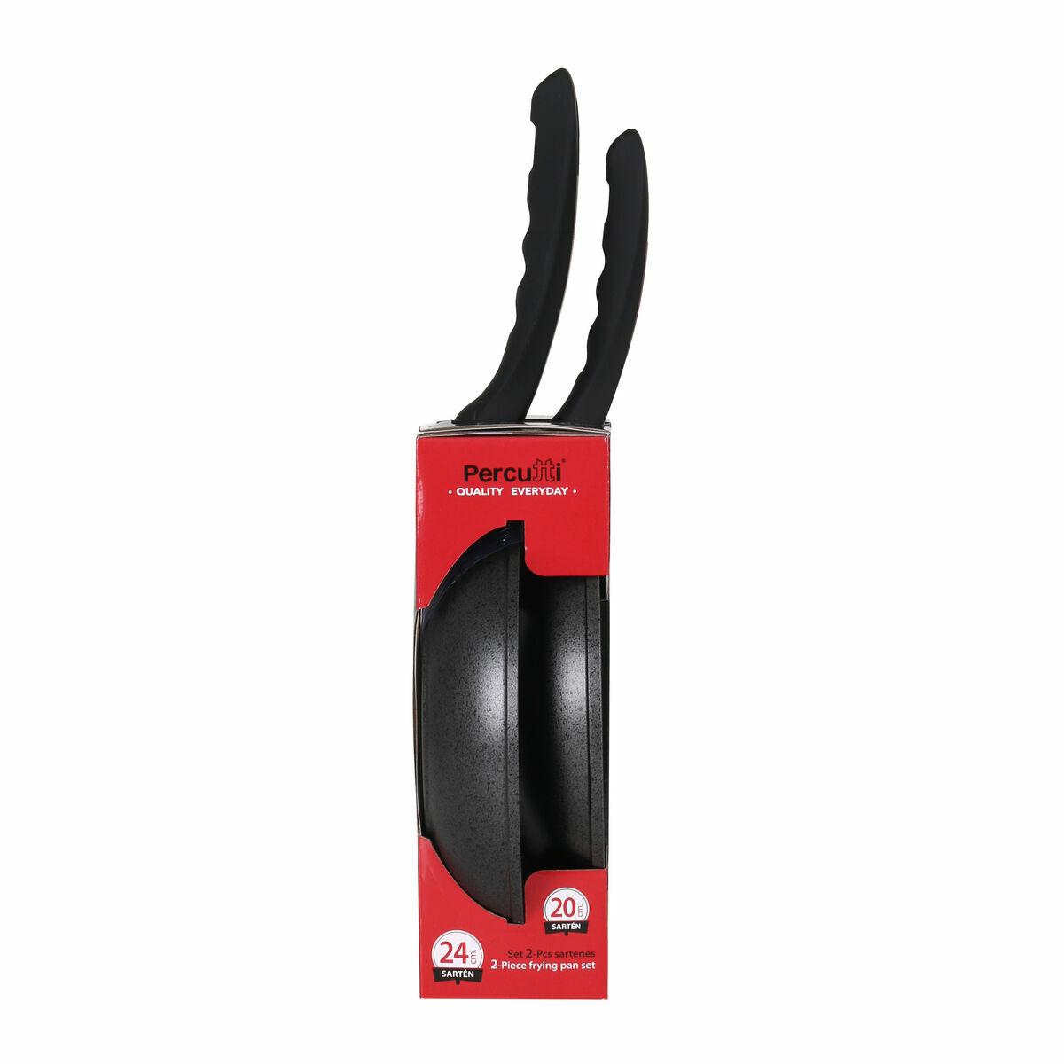 Set de Sartenes Percutti   4 Unidades 24 cm (2 Piezas)