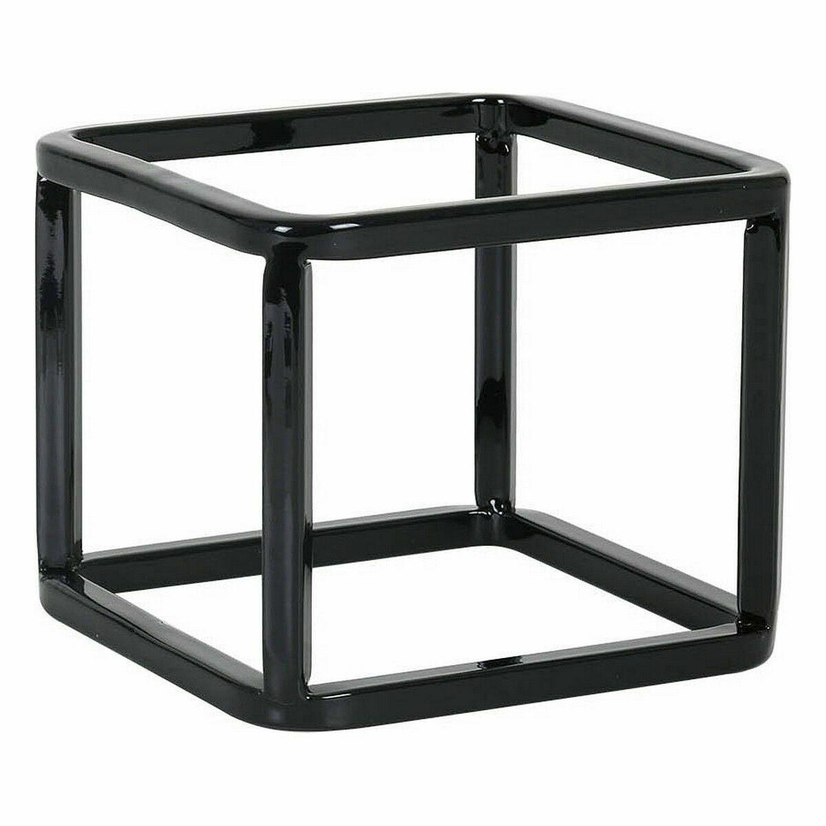 Soporte para Utensilios de Cocina Inde Metal 12 x 12 x 10 cm Cesta Multiusos (2 Unidades)