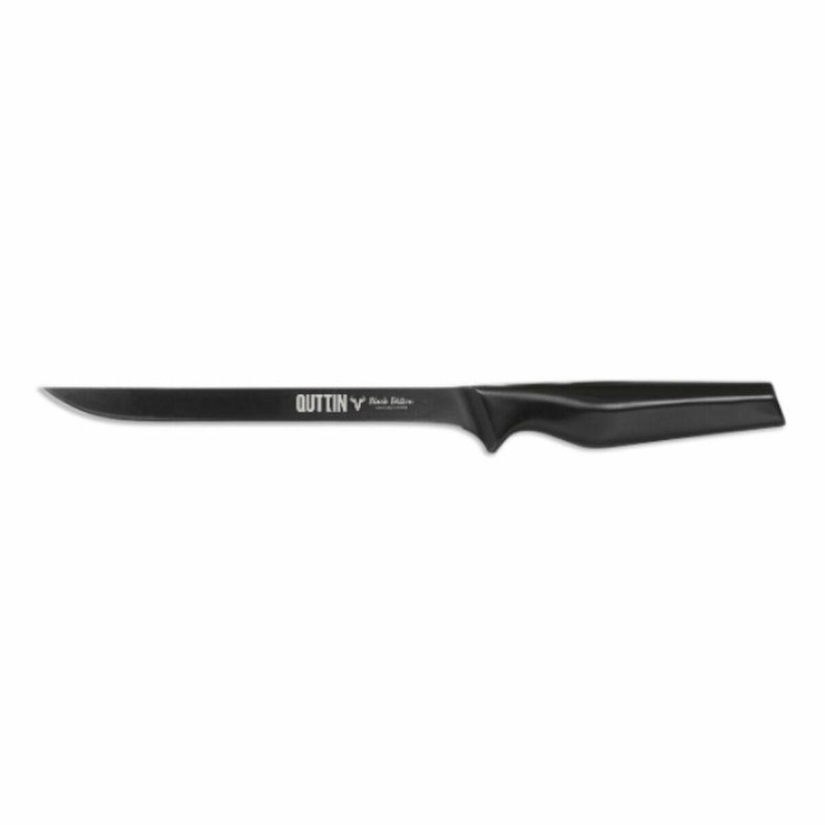 Cuchillo Jamonero Quttin Black Edition 16 cm 8 Unidades