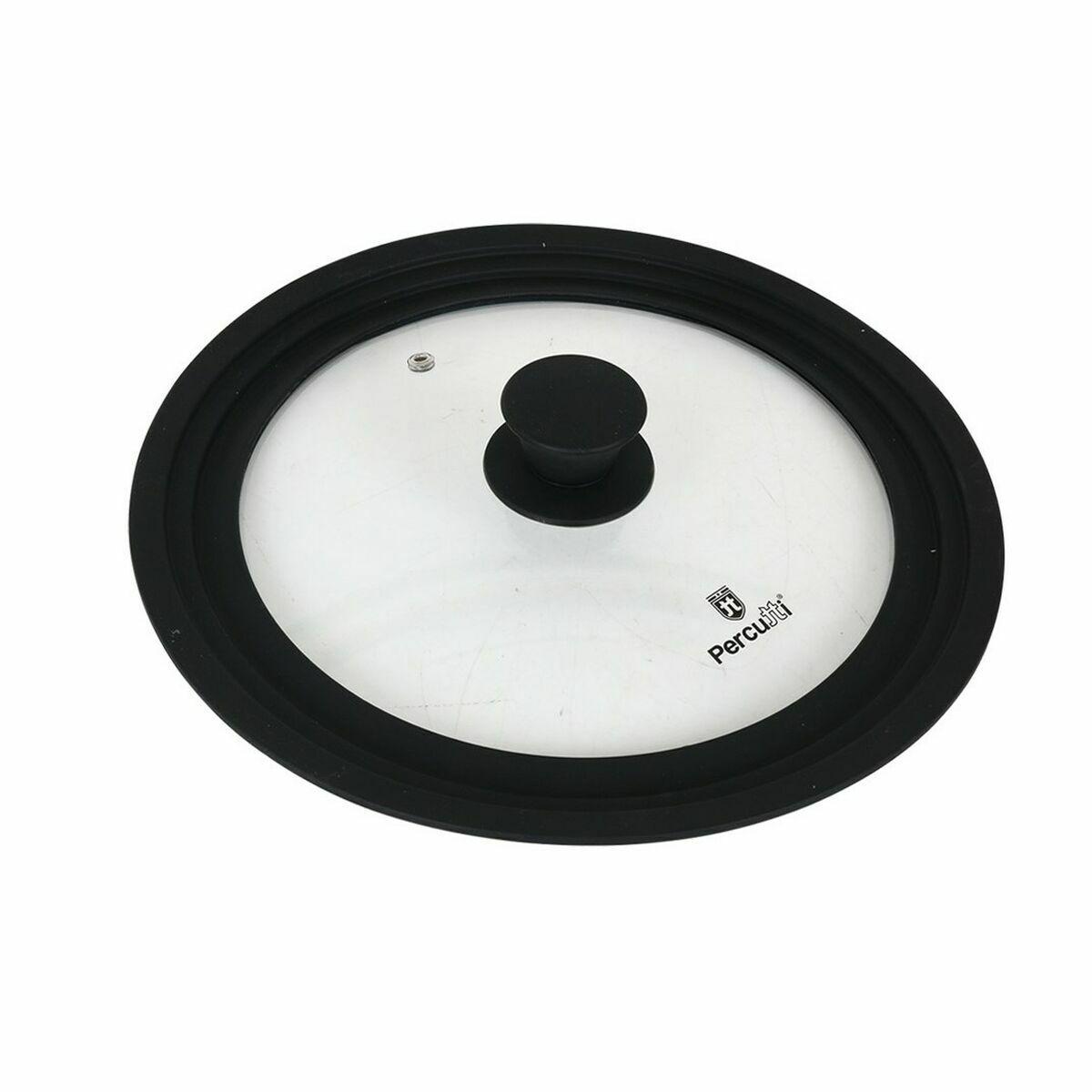 Tapa para Olla Percutti Vidrio Silicona 21,5 cm (4 Unidades)