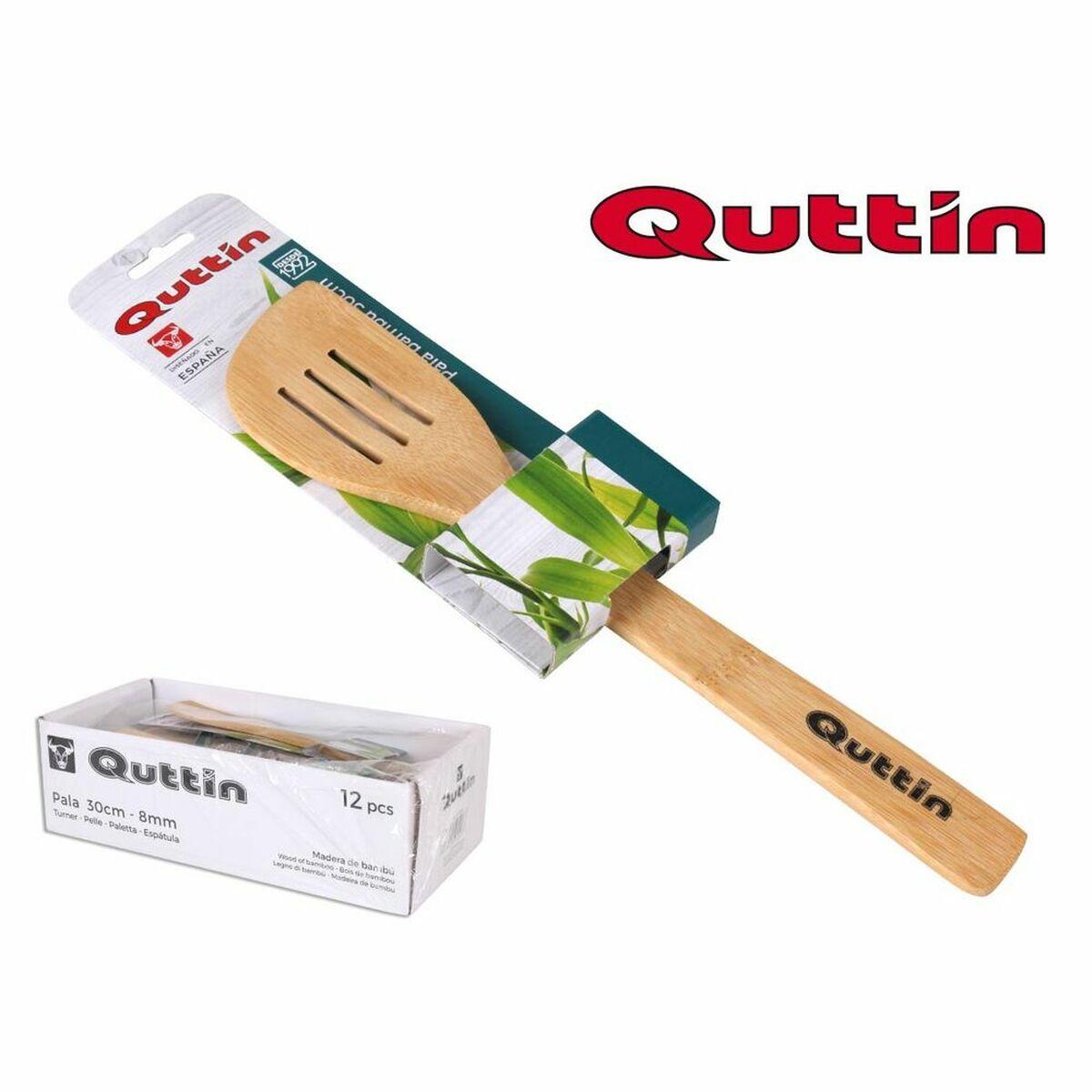 Paleta de Cocina Quttin 50330 Bambú 30 x 6,2 x 0,8 cm (12 Unidades)