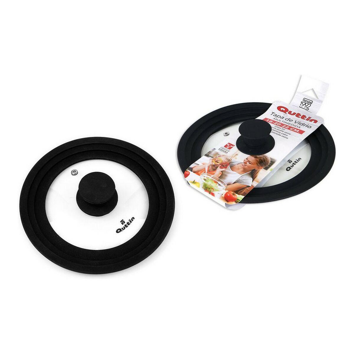 Tapa para Olla Quttin Rubber 18-20-22 Vidrio (6 Unidades)