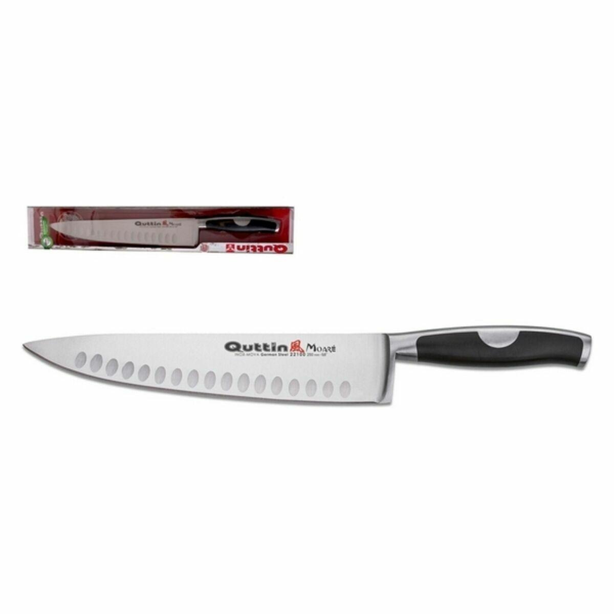 Cuchillo Chef Quttin QT-722100 (25 cm) 4 mm 38 x 5 x 2 cm (6 Unidades)
