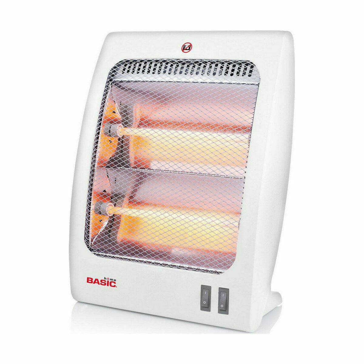 Calefactor Basic Home Eléctrico 800 W (4 Unidades)
