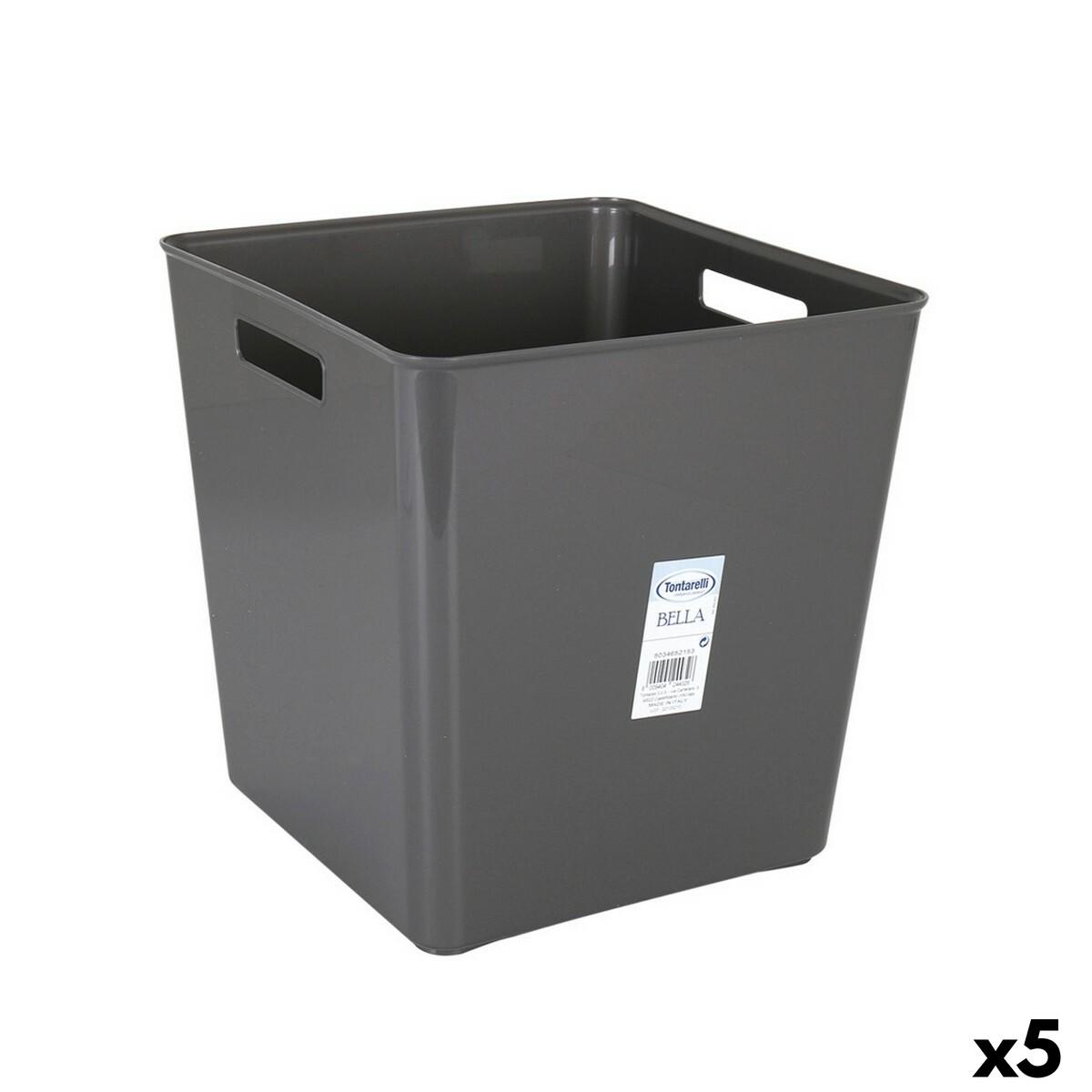 Caja Multiusos Tontarelli Bella Grafito (5 Unidades)
