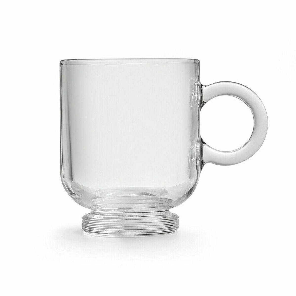 Juego de Tazas de Café Royal Leerdam Sentido 220 ml 6 Piezas