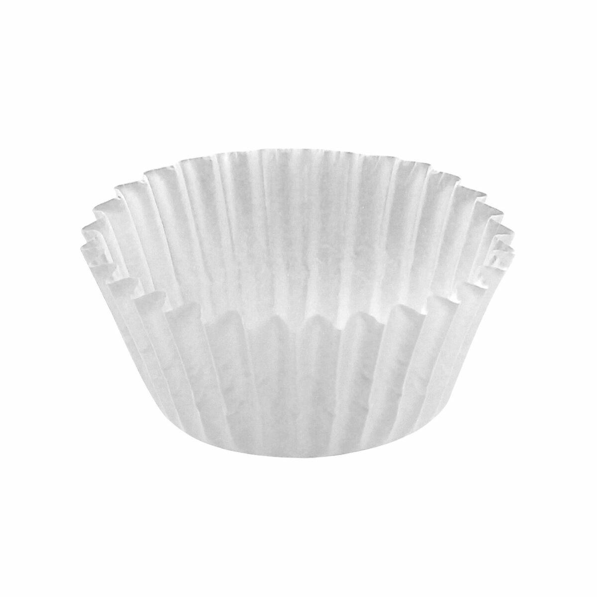 Set de Moldes de Repostería Algon Bombones Blanco Desechables (24 Unidades)