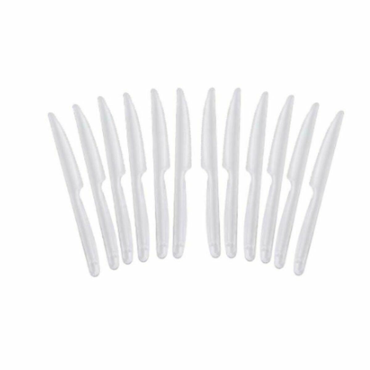 Set de cuchillos reutilizables Algon Transparente 36 Unidades