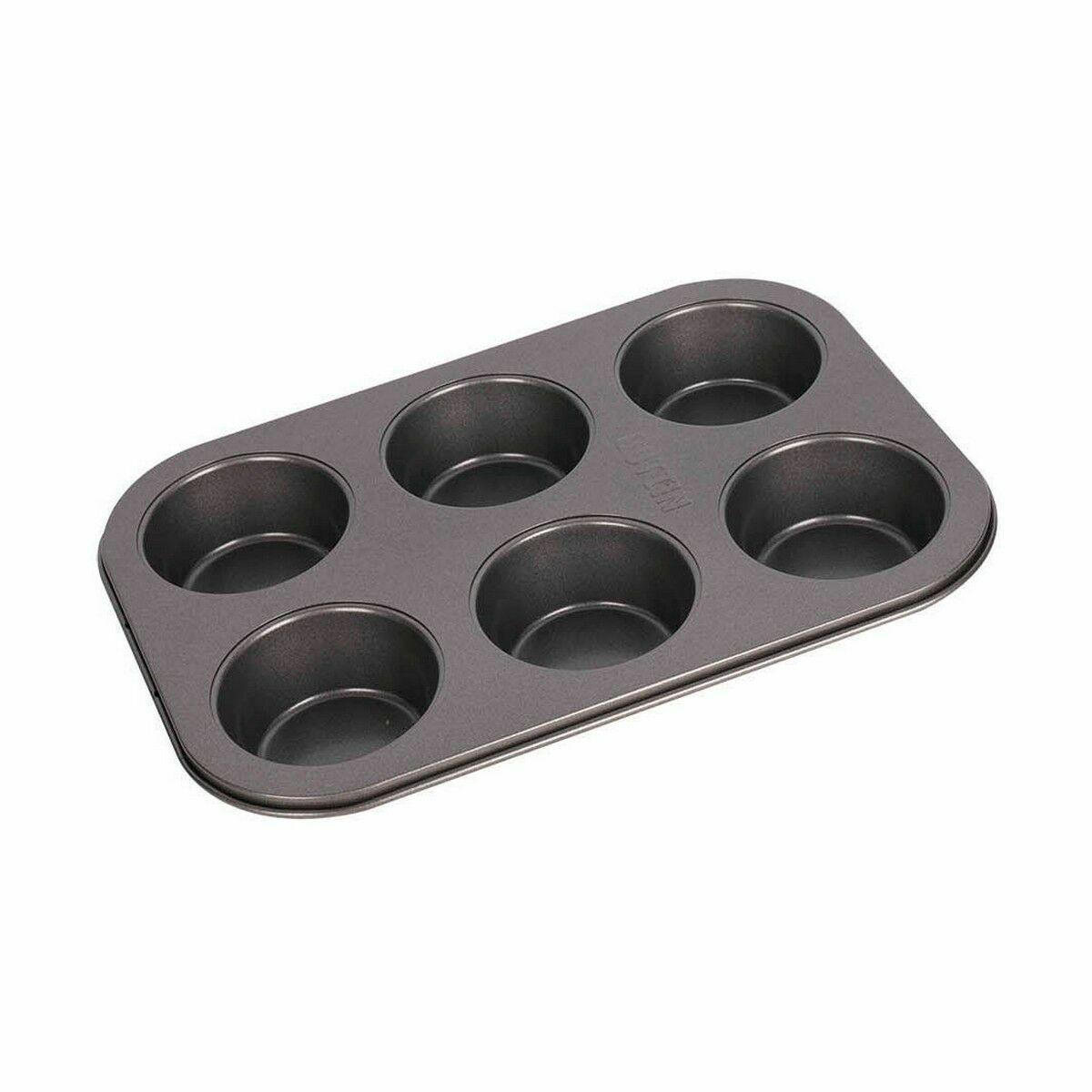 Molde para Flan Quttin Cherry Acero al carbono 26,5 x 18,5 x 3 cm 6 Unidades (12 Unidades)