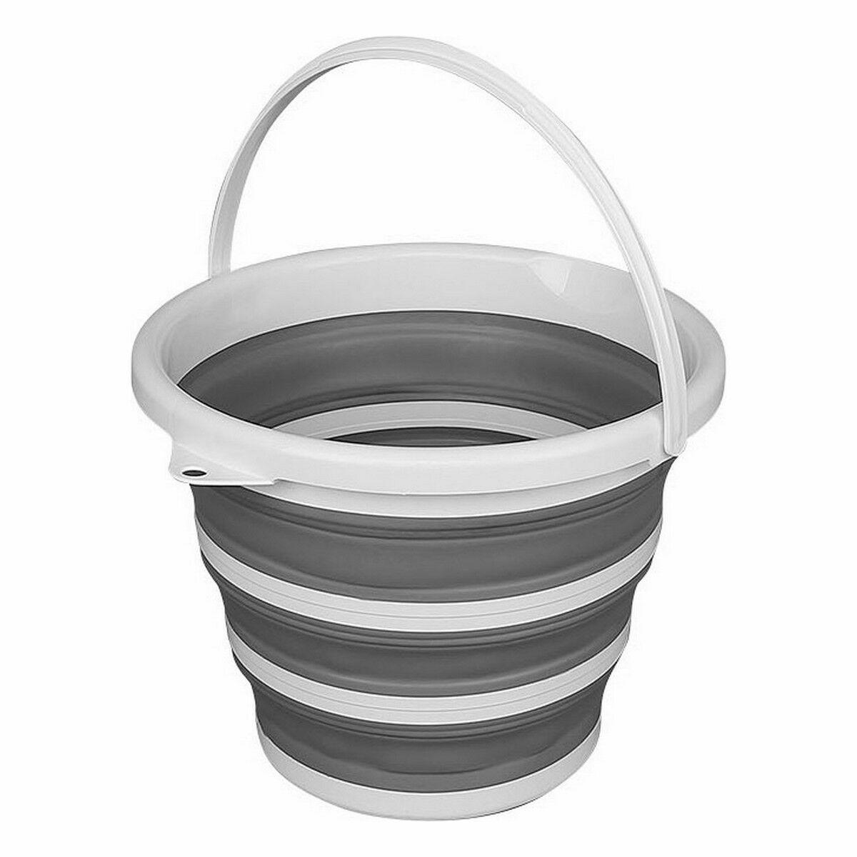 Cubo con Asa Confortime 10 L 34 x 33 x 25 cm (12 Unidades)