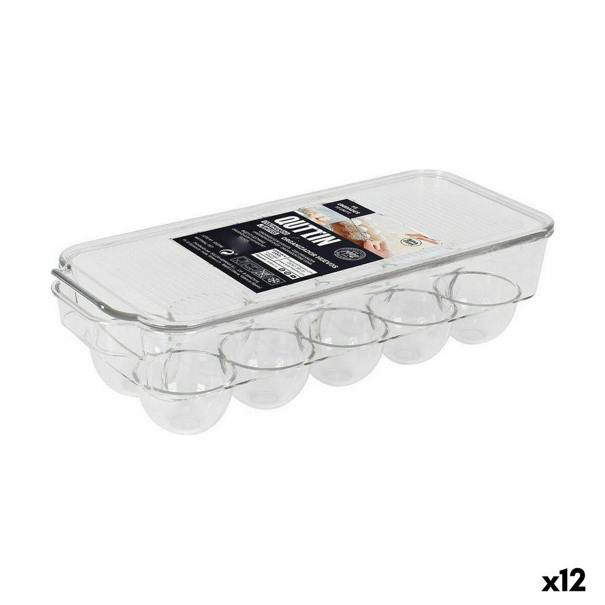 Huevera Quttin 10 27,8 x 11,6 x 8,2 cm (12 Unidades)