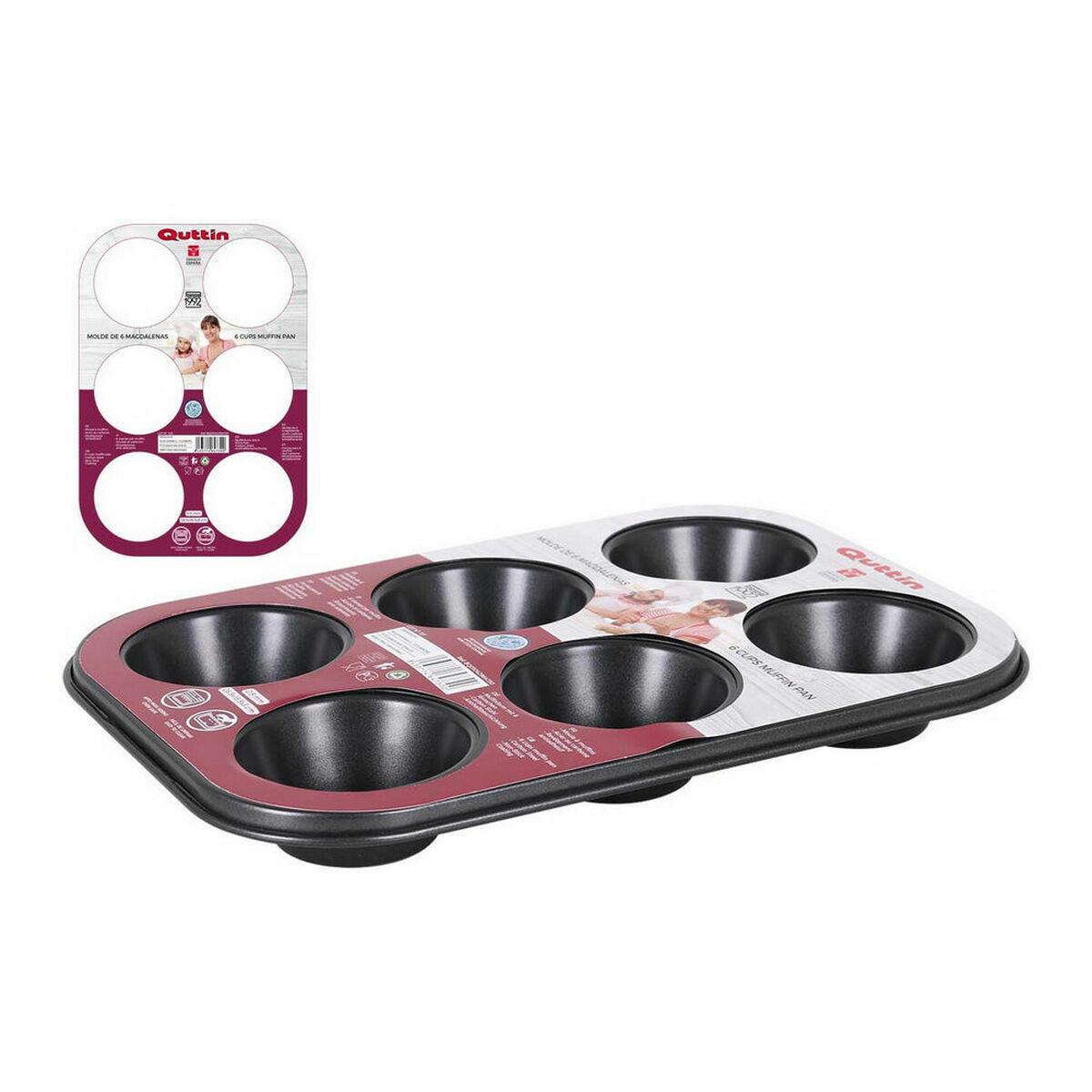 Molde para Flan Quttin 52299 26,5 x 18,5 x 3 cm (12 Unidades)