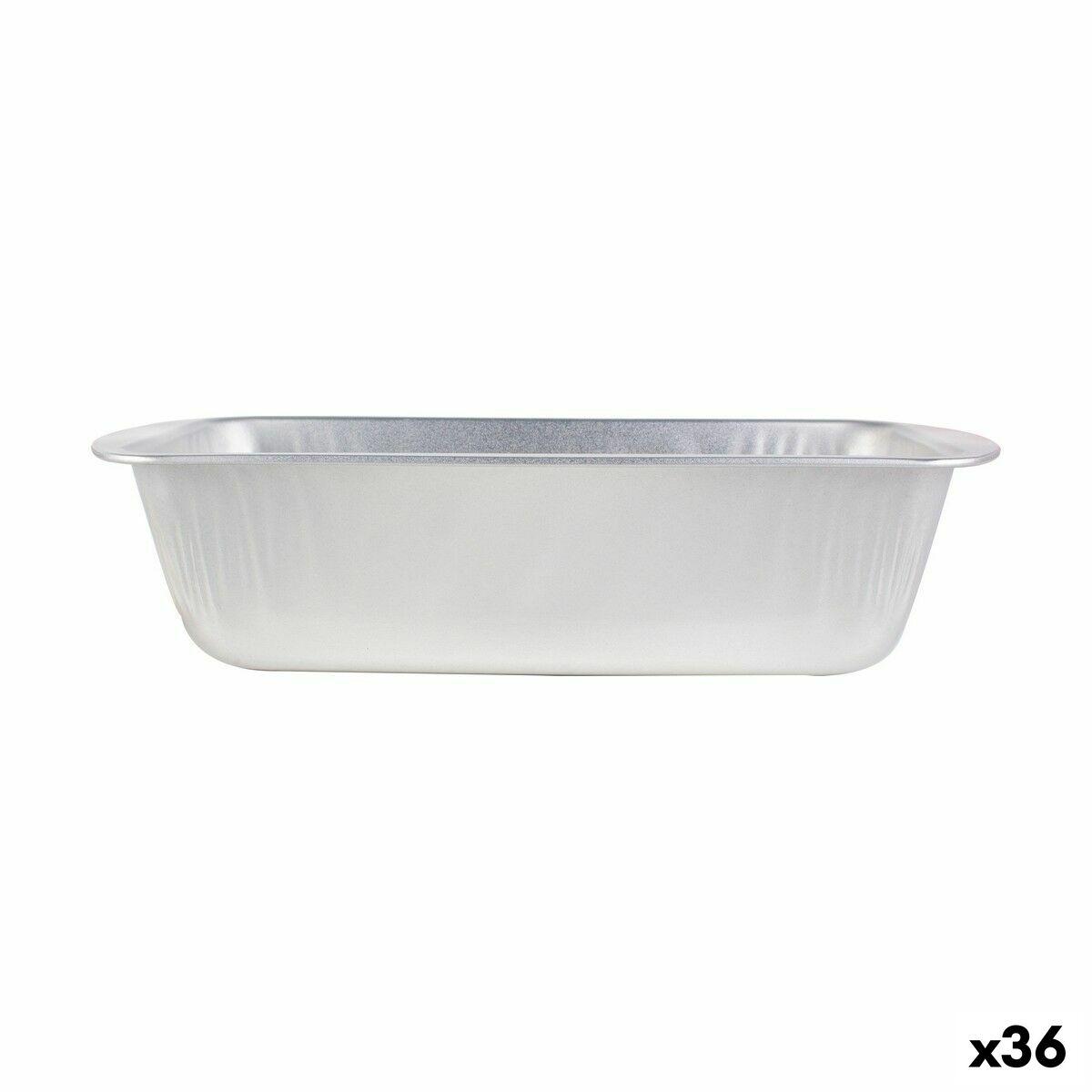Molde Rectangular Quttin Acero al carbono 25,5 x 12,5 x 6,5 cm (36 Unidades)