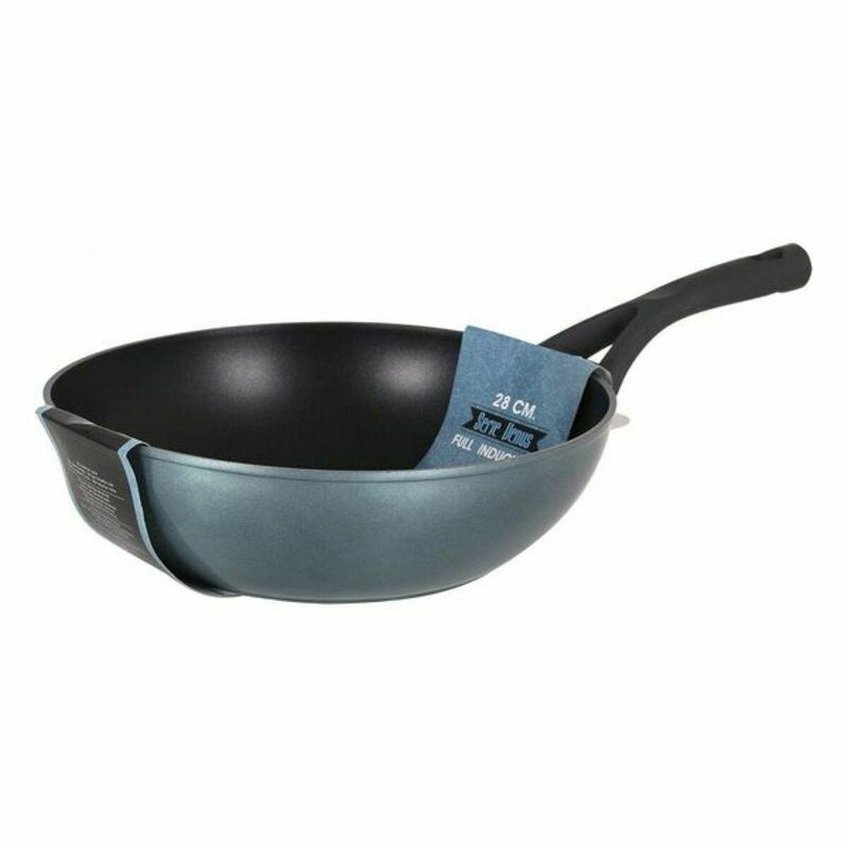Sartén Wok Quttin VEN8433774685081 (Ø 28 cm) Aluminio Aluminio Forjado