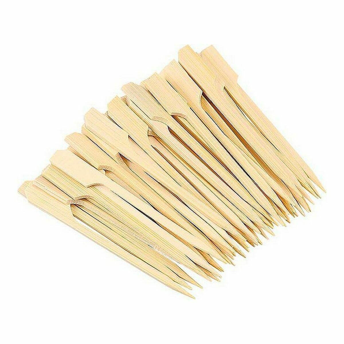 Palillos de Bambú Wooow 40 Piezas 12 cm (36 Unidades)