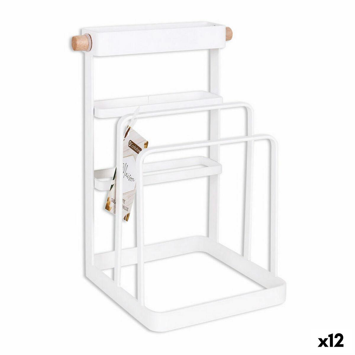 Soporte para Utensilios de Cocina Confortime Maison 14 x 12 x 22 cm Tabla de cortar Cuchillos (12 Unidades)