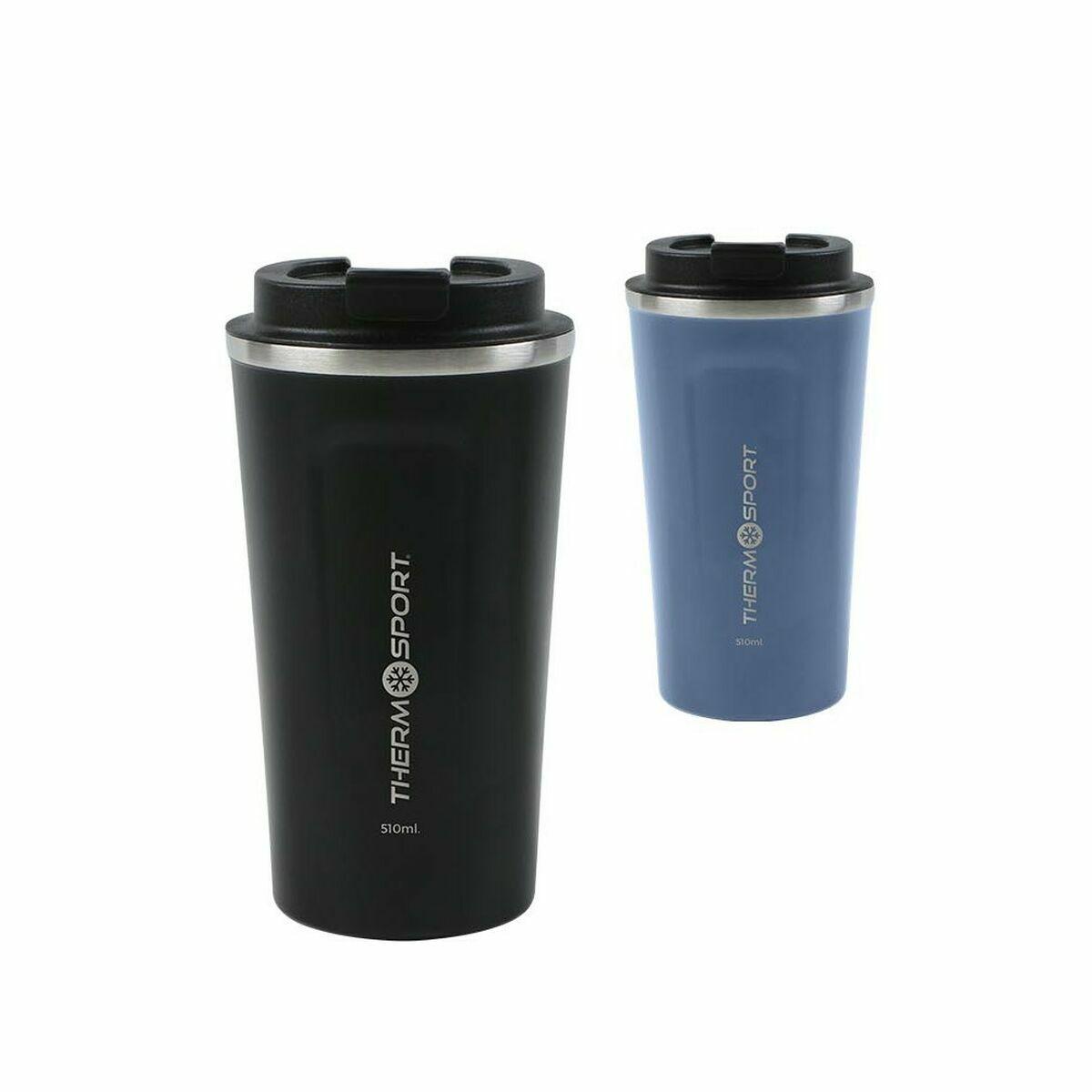 Taza Termo con Tapa ThermoSport 510 ml (6 Unidades)