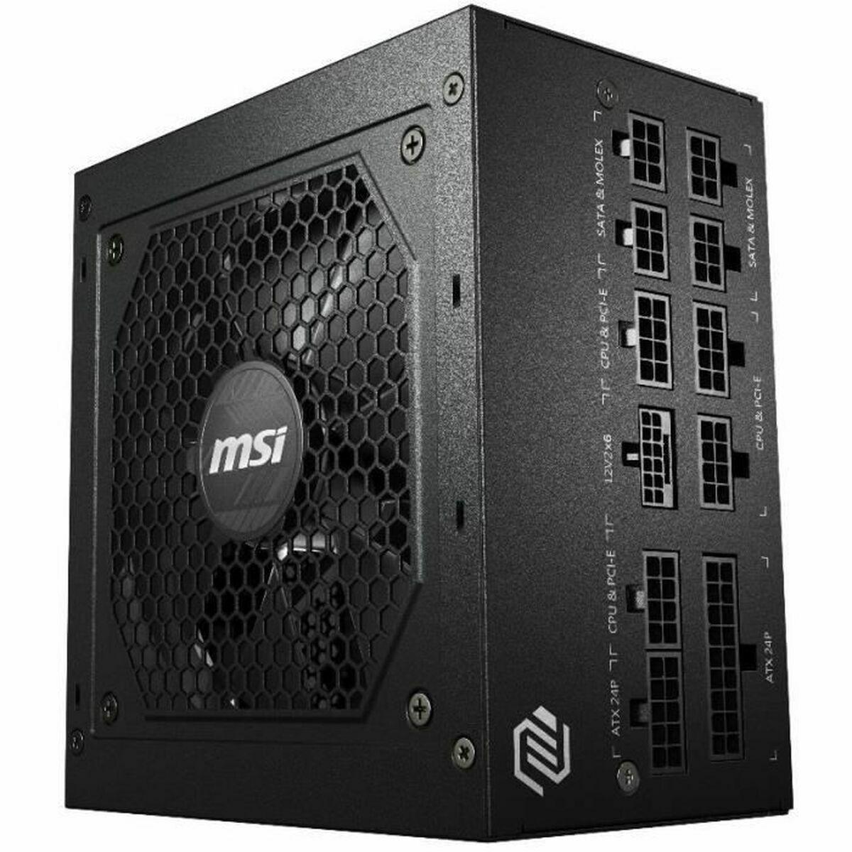 Fuente de Alimentación MSI 306-7ZP8A11-CE0 ATX 850 W 80 Plus Gold