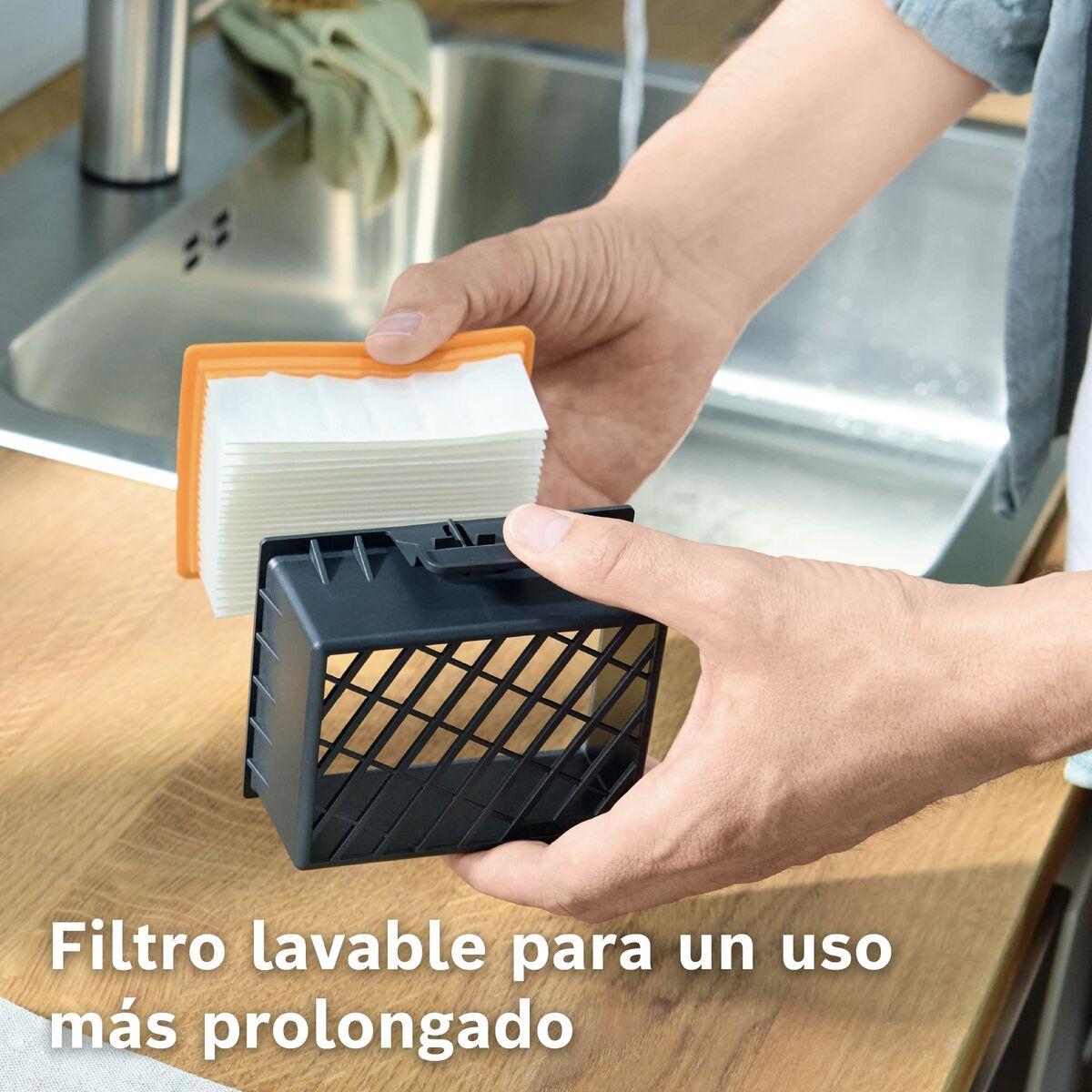 Aspirador BOSCH BGB38RD2 Negro Rojo 600 W