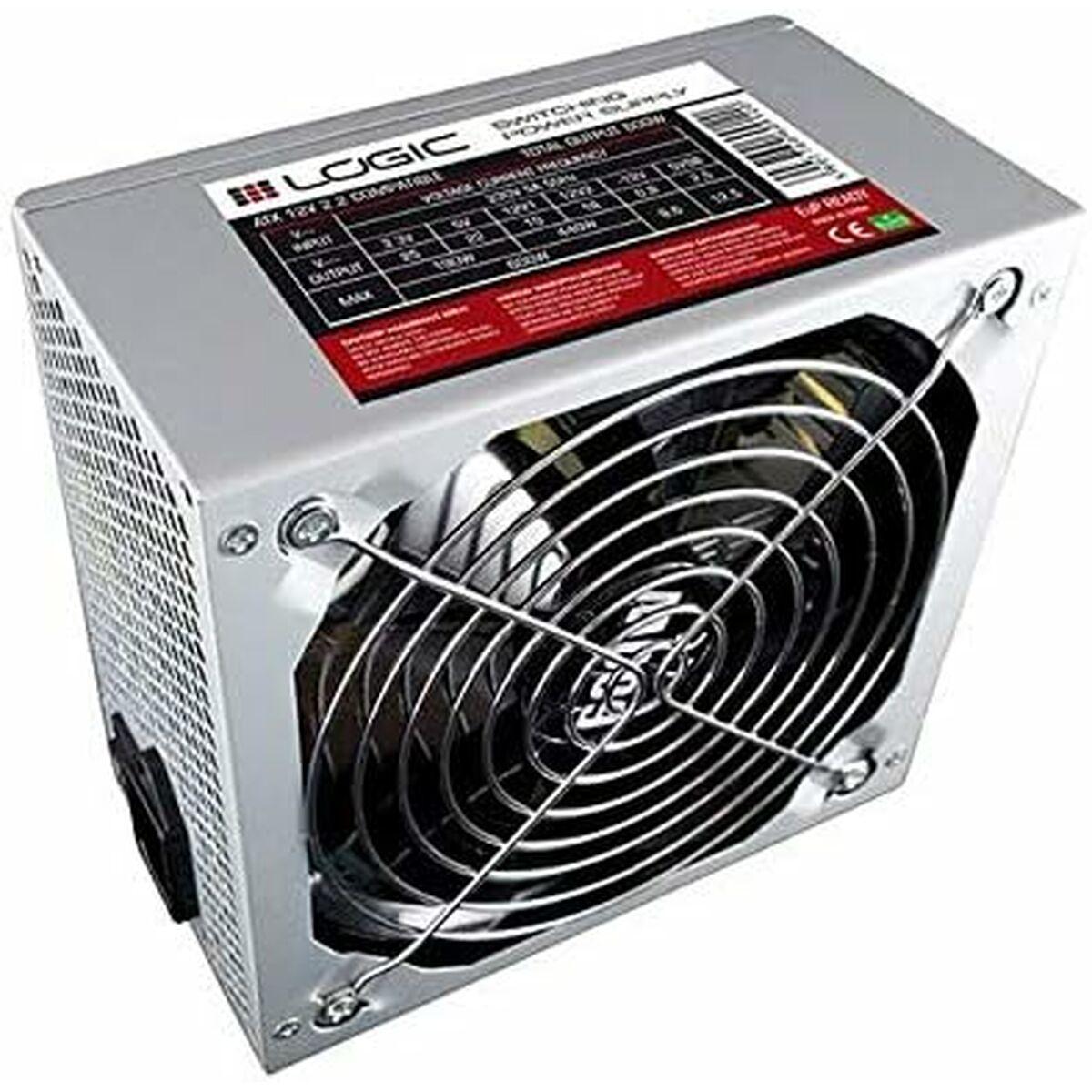 Fuente de Alimentación Modecom ZAS-LOGI-LC-600-ATX-PFC 600 W