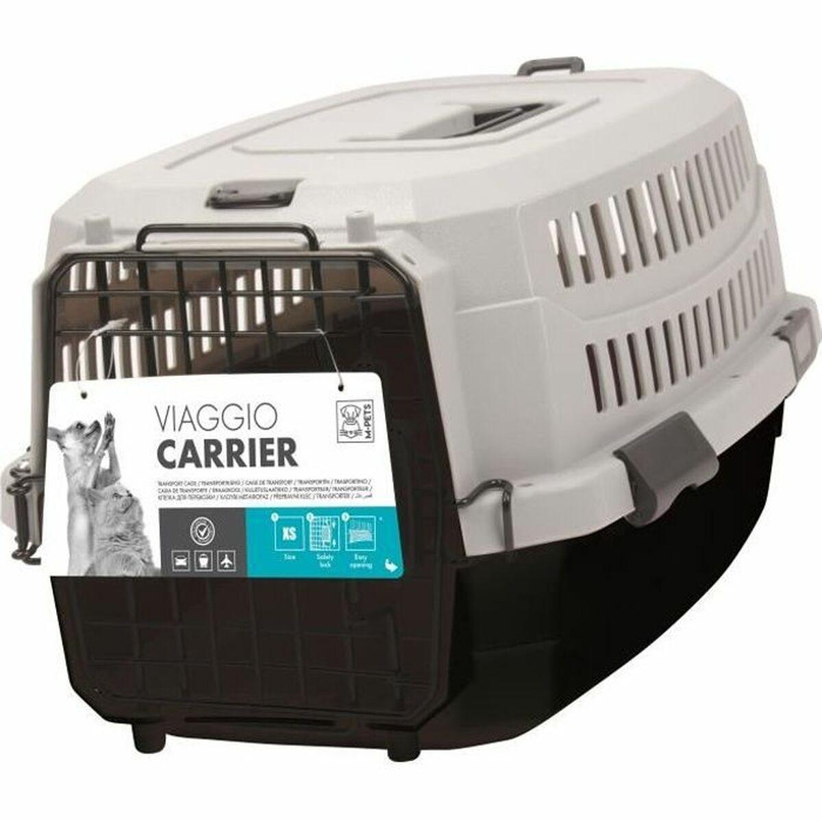 Transportín MPETS Negro Gris 68 x 47,6 x 45 cm Perro M